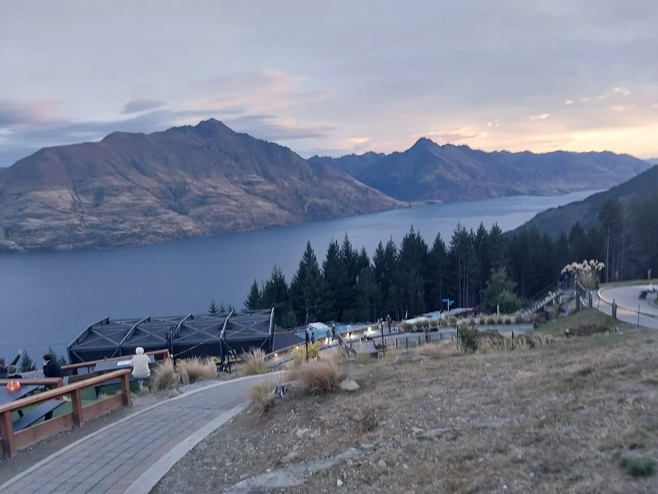 The Skyline luge track above Lake Wakatipu